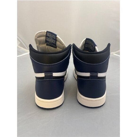 Air Jordan 1 high midnight navy white OG women’s shoes size 6.5 DZ5485 401 - Picture 3 of 8